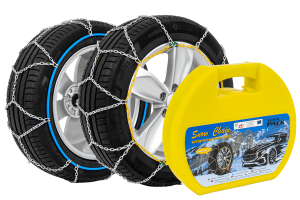 Łańcuchy śniegowe Inter Pack KNS 90 - 9mm z urządzeniem samonapinającym